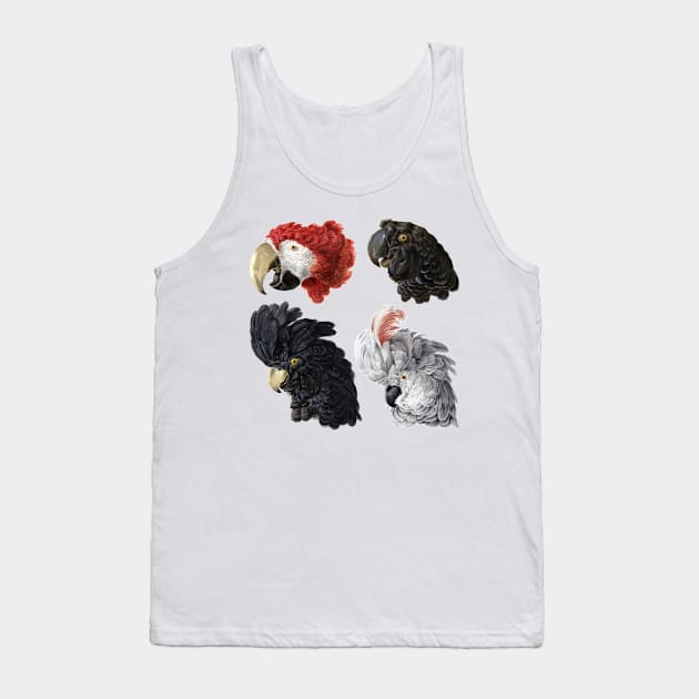 Bird head illustration Tank Top by Mako Design 